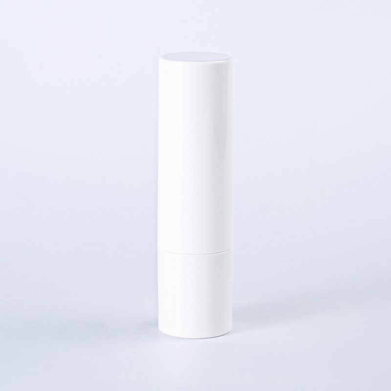All-White Matte Lipstick Tube