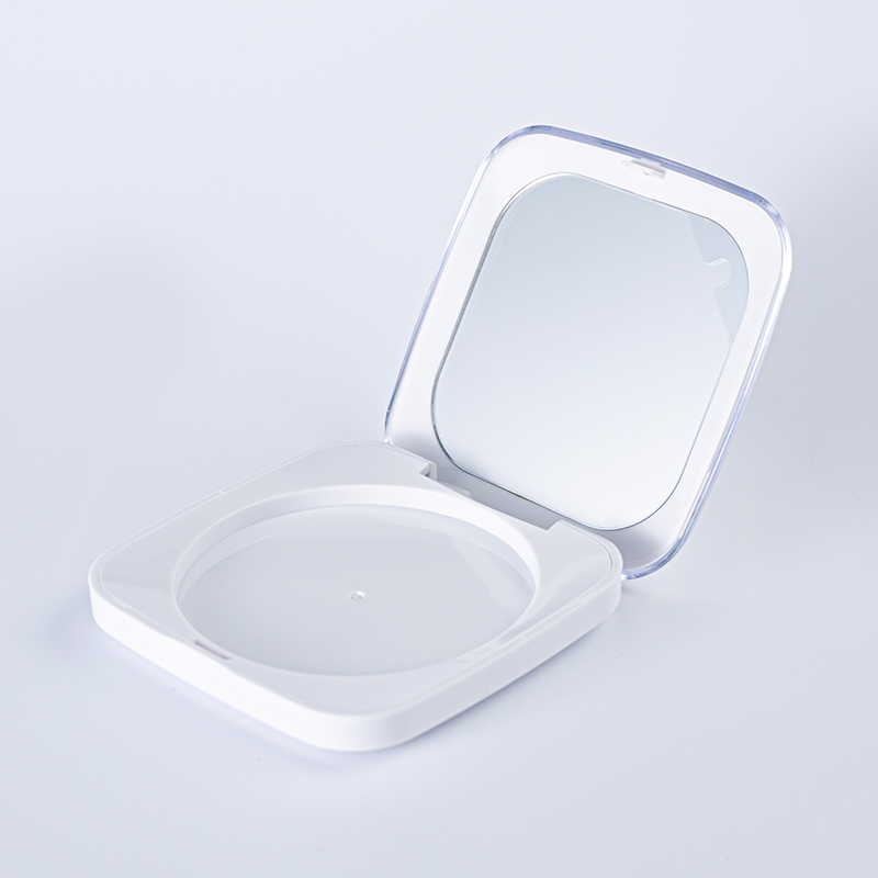 Square Clear Cushion Compact Powder Case