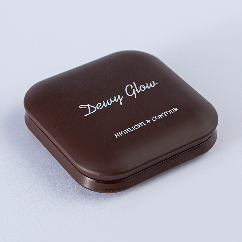Rounded Square Highlight & Contour Makeup Palette