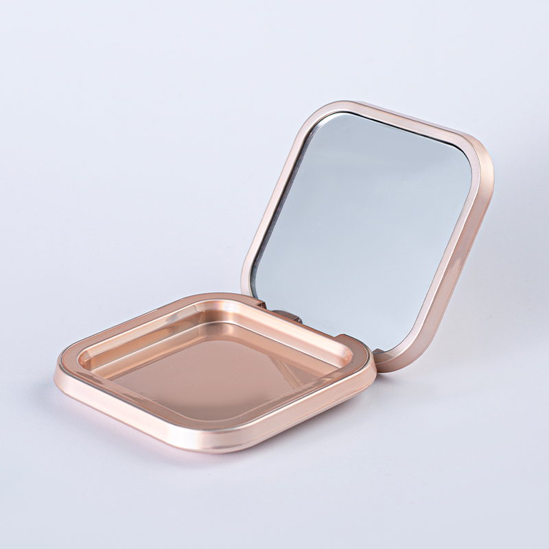 Rose Gold Square Powder Case