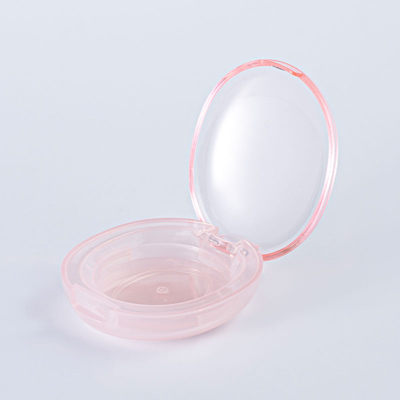 Cute Pink Compact Powder Case