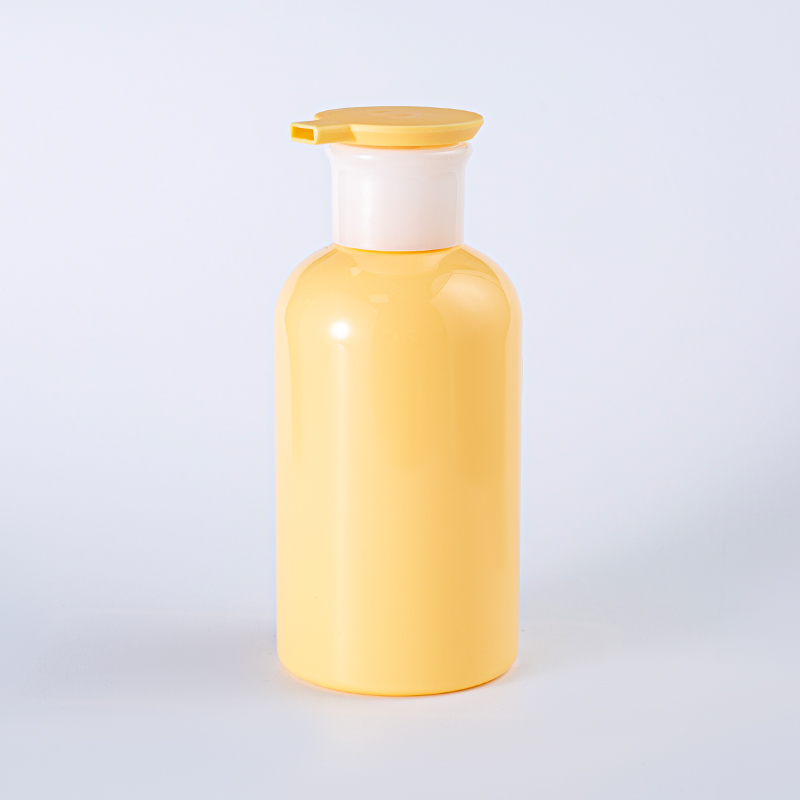 Yellow Press Pump Bottle