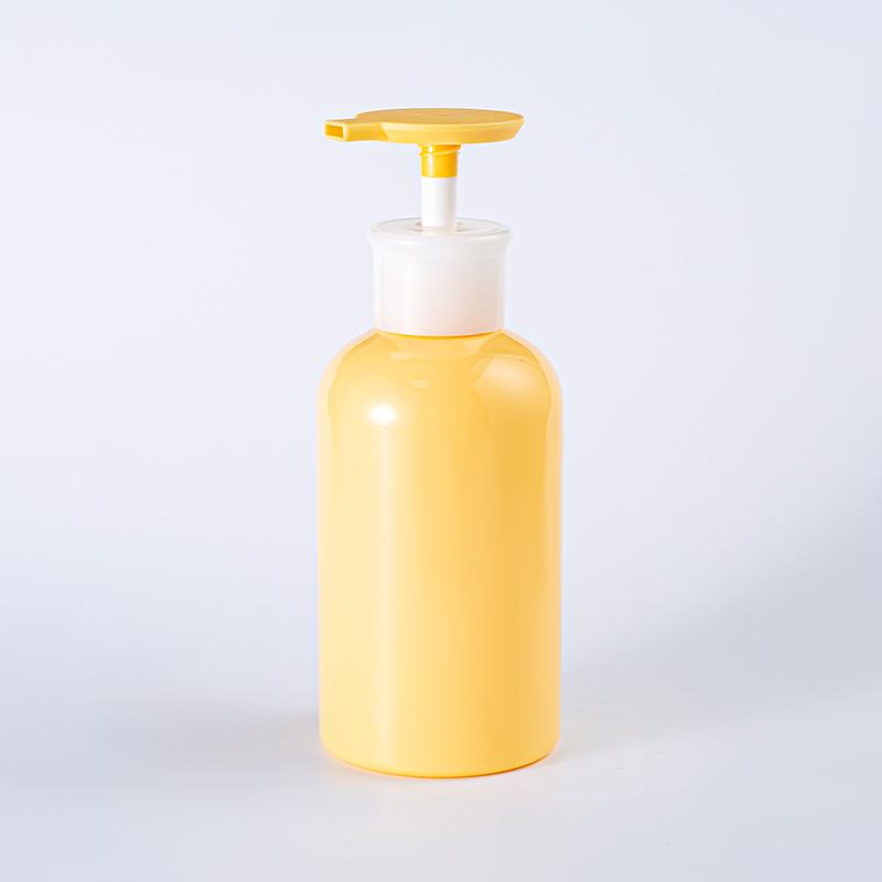 Yellow Press Pump Bottle