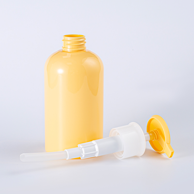 Yellow Press Pump Bottle