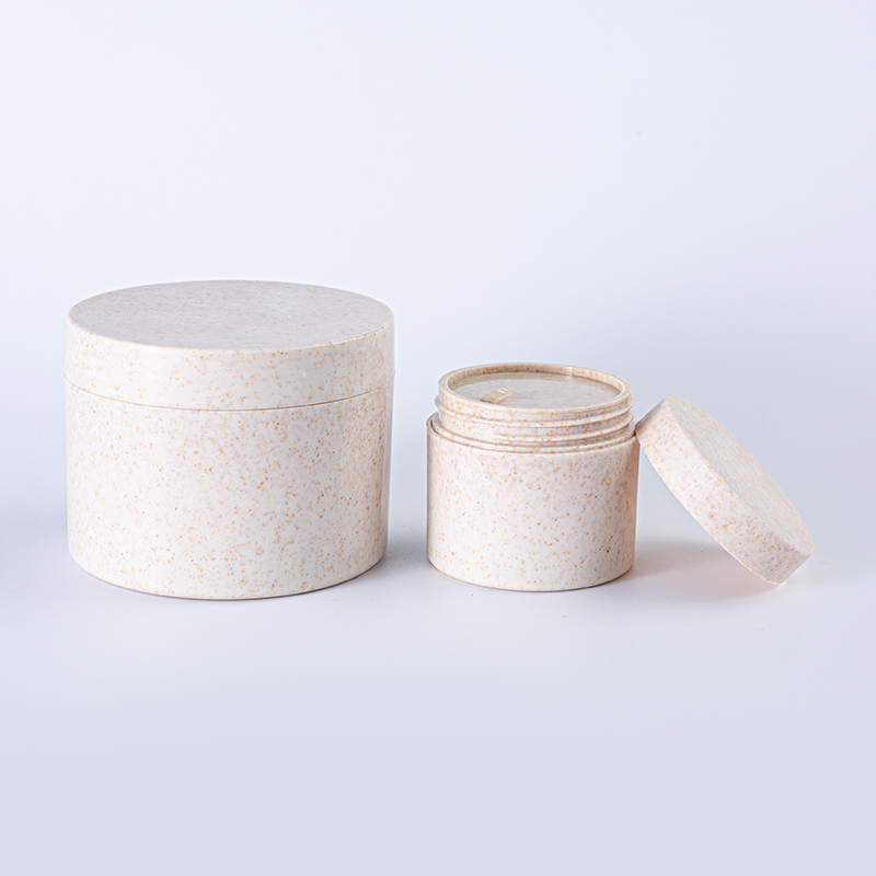 Natural Stone-Effect Cream Jar