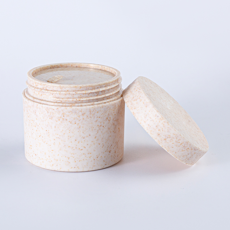 Natural Stone-Effect Cream Jar