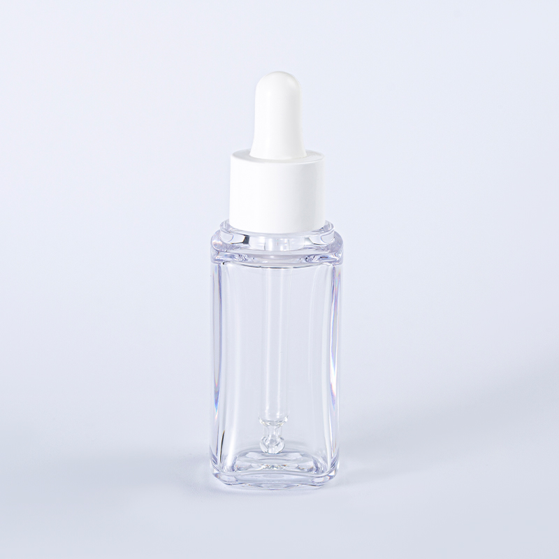 Pure Square Glass Essential Oil Bottle