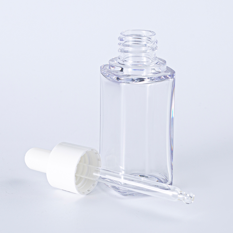 Pure Square Glass Essential Oil Bottle
