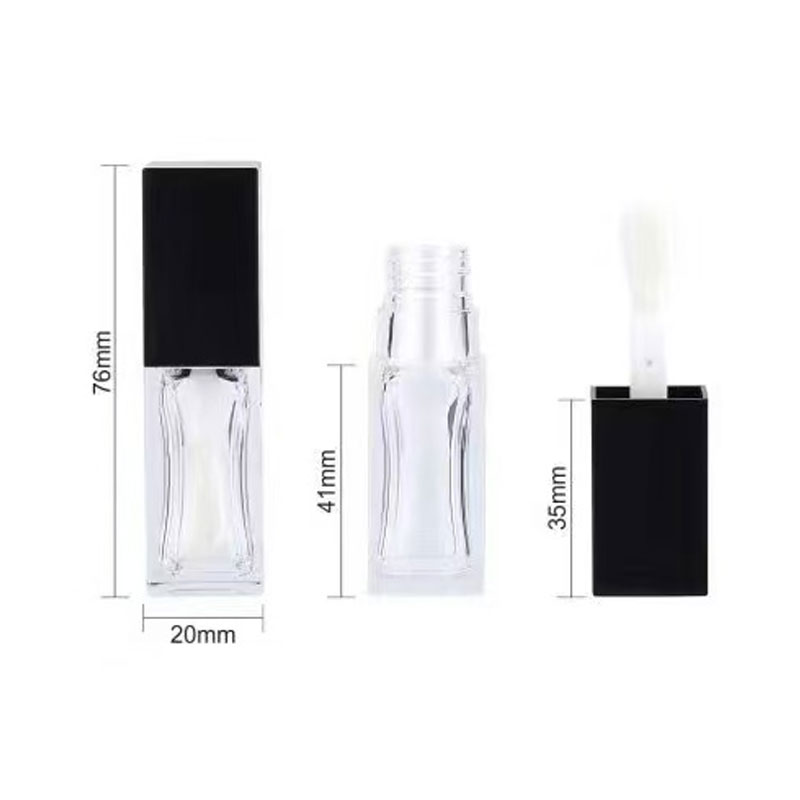 SY6341G Square Gradient Lip Gloss Bottle