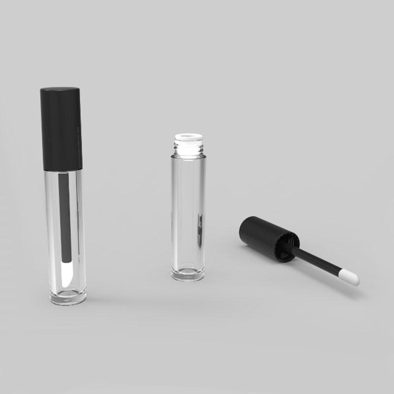 Transparent Round Empty Lip Gloss Container