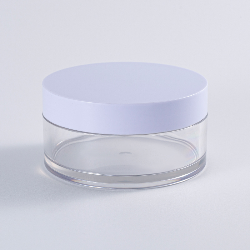 Injection-Molded Cylindrical Cream Jar