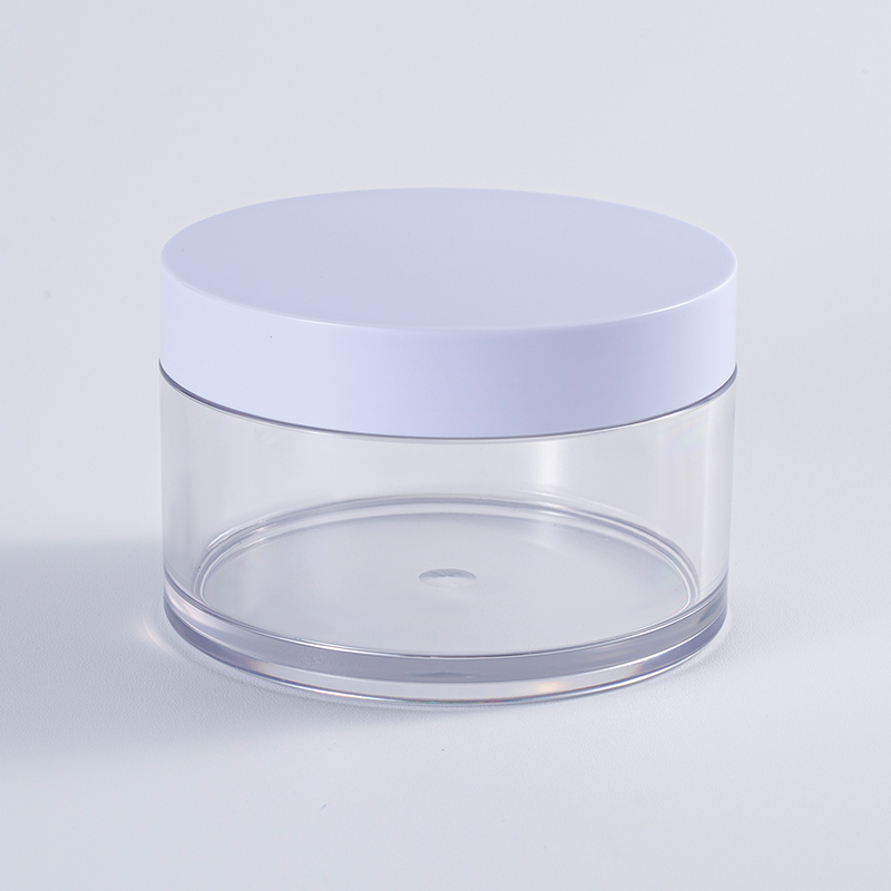 Injection-Molded Cylindrical Cream Jar