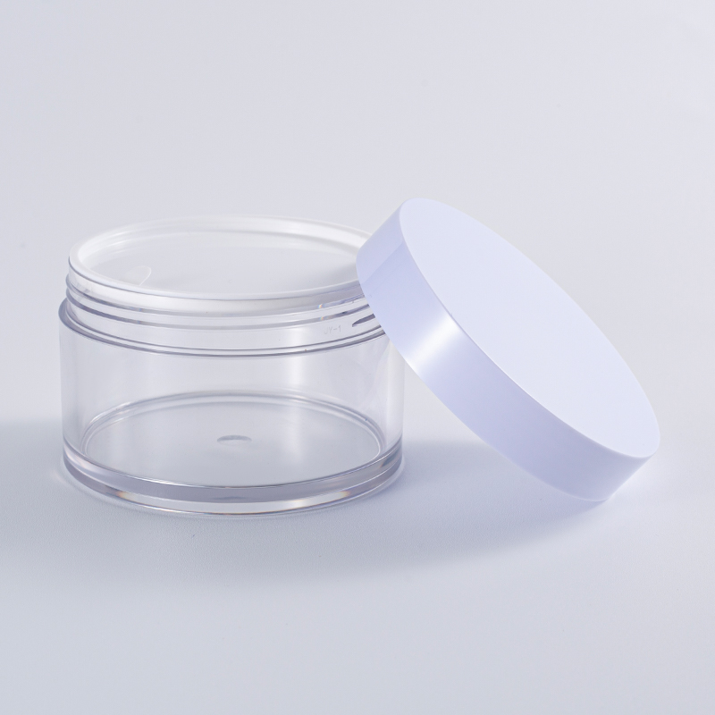 Injection-Molded Cylindrical Cream Jar