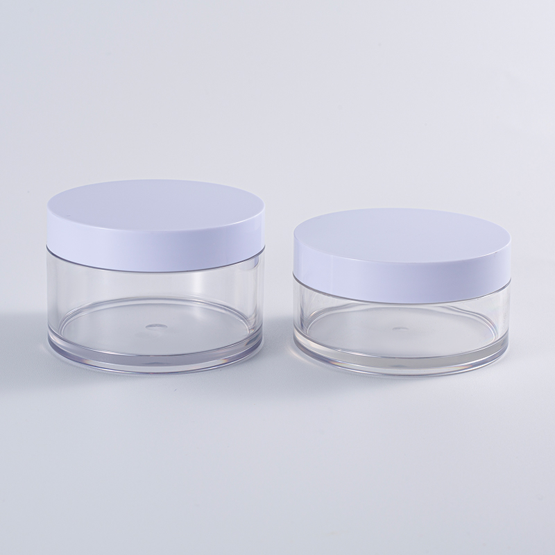 Injection-Molded Cylindrical Cream Jar