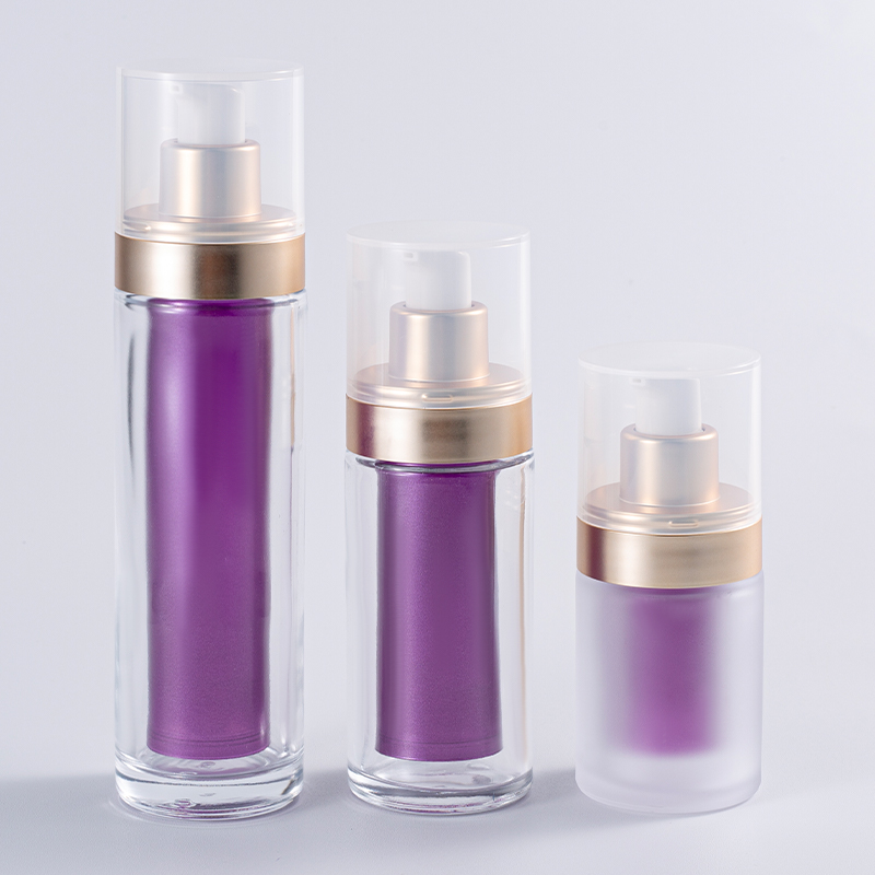 Glass Airless Pump Bottle