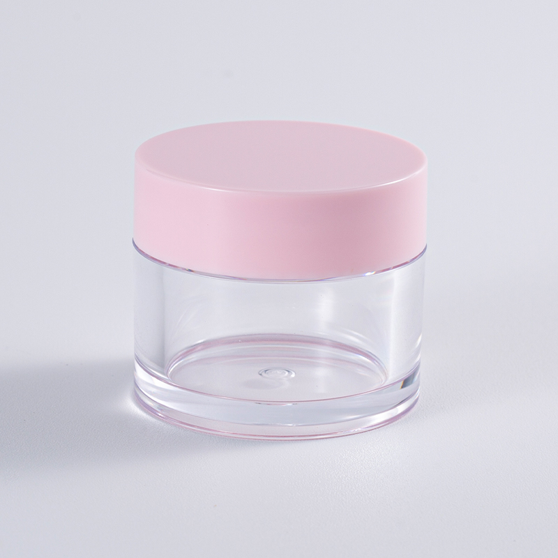Candy-Colored Cylindrical Cream Jar